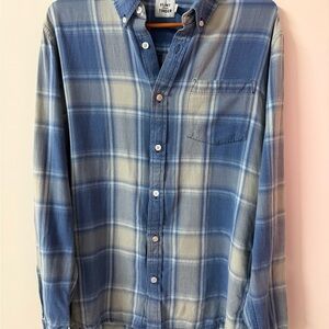 Flint & Tinder Indigo Checked Flannel